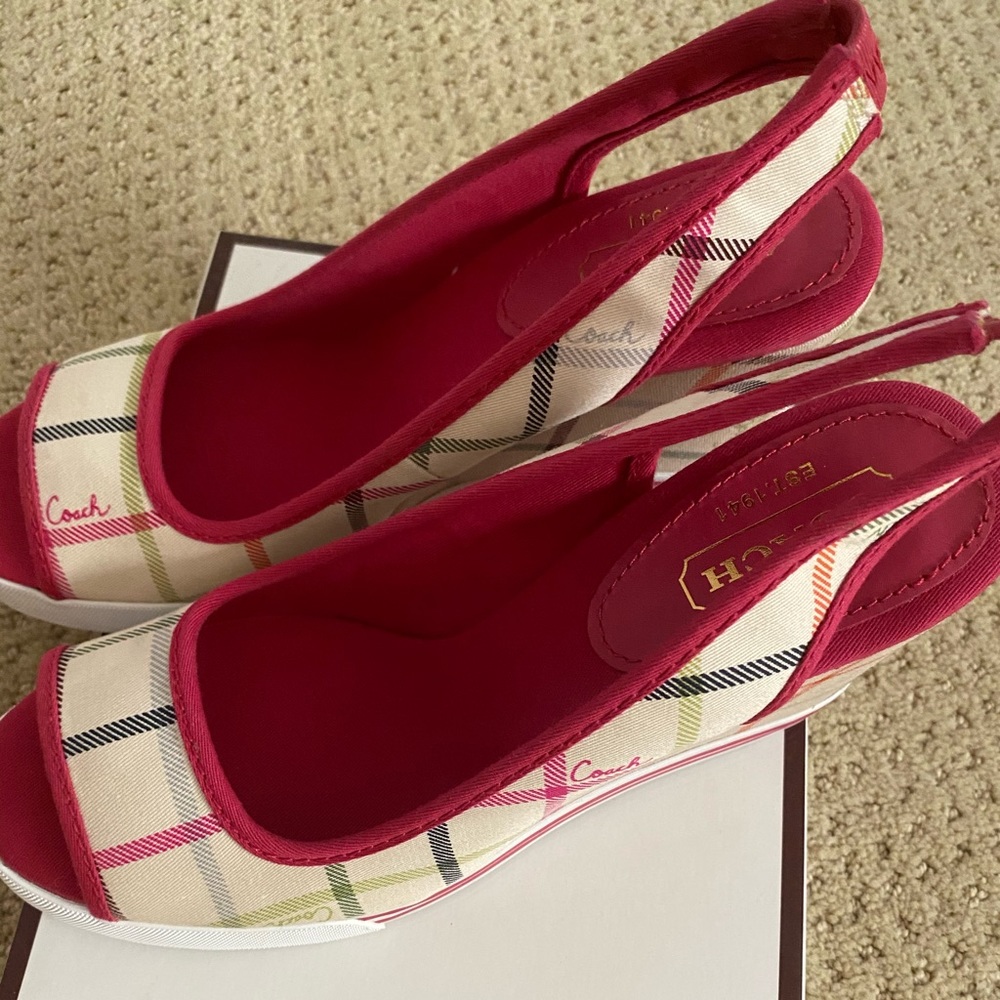 Coach Wedges - Size 6.5 M